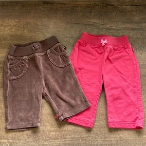 GIRLS BABY GAP PANT SET